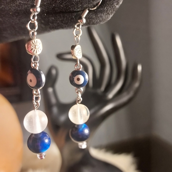 New Handmade crystal earrings - Picture 4 of 4
